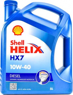 Масло моторное Helix HX7 Diesel 10W-40 (5 л) SHELL 550046588 (фото 1)