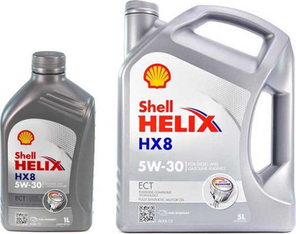 Масло моторне Helix HX8 ECT 5W-30 (1 л) SHELL 550048140 (фото 1)