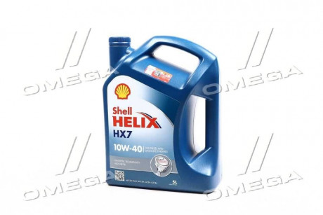 Масло моторное HELIX HX7 10w40 (Голландия,) 5л. SHELL 550053738