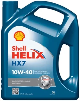 Масло моторн. Helix HX7 SAE 10W-40 (Канистра 5л) SHELL 550070413
