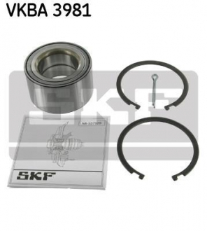 Комплект подшипника ступицы колеса SKF VKBA 3981 (фото 1)