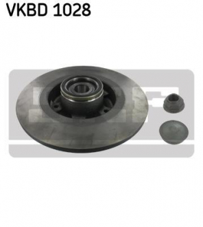 Гальмівний диск з підшіпніком SKF VKBD1028