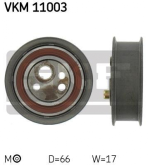 Натяжной ролик, ремень ГРМ SKF VKM 11003 (фото 1)