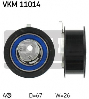 Натяжной ролик, ремень ГРМ SKF VKM 11014 (фото 1)