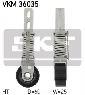 Ролик натяжной SKF VKM36035 (фото 1)