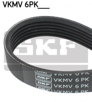 Ремінь поліклін. (Пр-во) SKF VKMV6PK1117