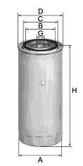 Фильтр топливный MB "2,4-3,0 "75-92 SOFIMA S2610NR (фото 1)