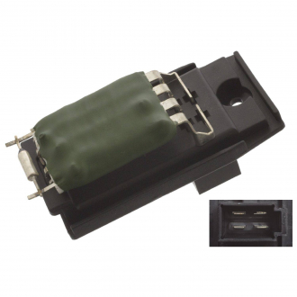 Резистор вентилятора пічки, постійний SWAG 50945415 (фото 1)