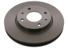 Тормозной диск вентилируемый передний SWAG 80928441 (фото 2)
