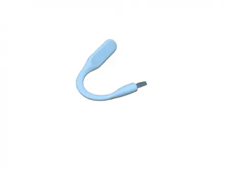Гнучка USB лампа-ліхтарик LED (білий) Тайвань 154831