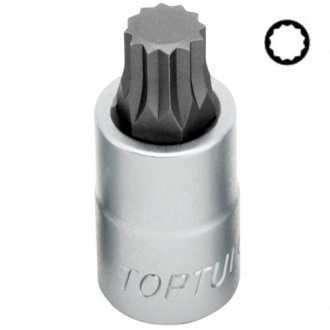 Насадка TORX 1/2 "12-зубчатые Toptul BCHA1608 (фото 1)