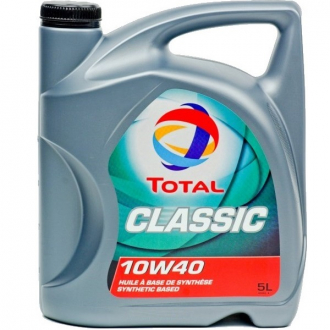 Моторне масло CLASSIC 10W40. 3x5 lt (5 л) TOTAL 156357 (фото 1)