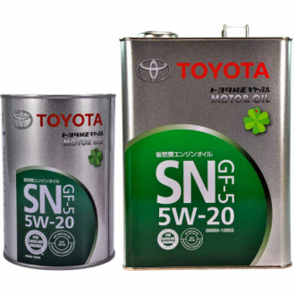 Масло моторне / Lexus / Daihatsu SN / GF-5 5W-20 (1 л) TOYOTA 888010606 (фото 1)
