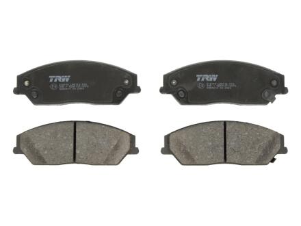 Колодки тормозные передние Geely EX7 TRW 1014020059