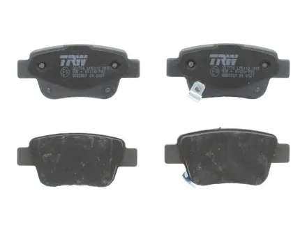 Колодки тормозные задние Geely EX7 TRW 101402006059