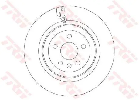 Диск тормозной передний Tesla Model Y TRW 1188611-00-A
