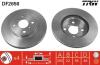 Диск тормозной передний Great Wall Voleex C10/30 TRW 3501011-G08 (фото 3)