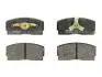 Колодки тормозные передние c ABS Geely CK/CK2 TRW 3501190005-00 (фото 1)