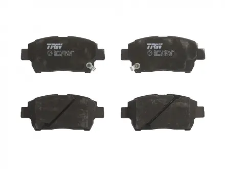 Колодки тормозные передние BYD F3 TRW BYDF3-3501130