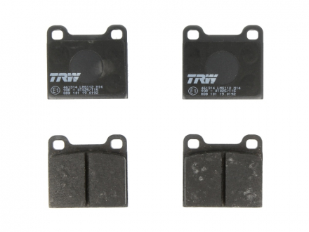 Комплект тормозных колодок, дисковый тормоз TRW GDB101 (фото 1)