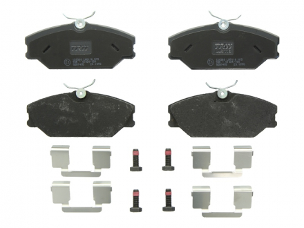 Комплект тормозных колодок, дисковый тормоз TRW GDB1405 (фото 1)