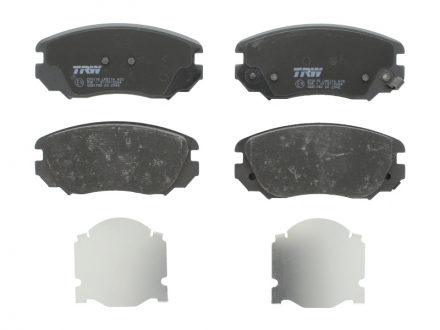 Комплект тормозных колодок, дисковый тормоз TRW GDB1782 (фото 1)