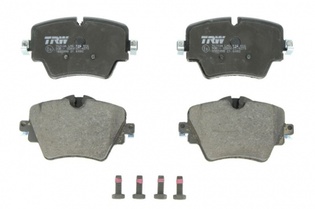 Комплект тормозных колодок, дисковый тормоз TRW GDB2098 (фото 1)