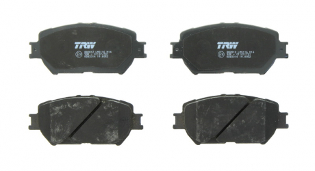 Комплект гальмівних колодок, дискові гальма TRW GDB3314 (фото 1)