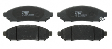 Комплект тормозных колодок, дисковый тормоз TRW GDB3404