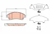 Комплект тормозных колодок, дисковый тормоз TRW GDB3633 (фото 1)