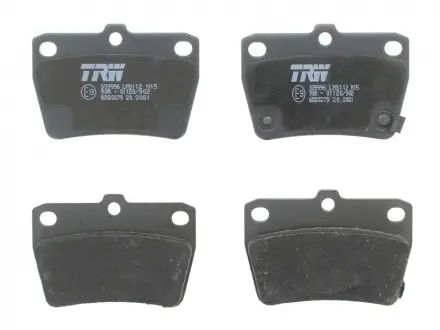 Колодки тормозные задние TRW T11-BJ3501080