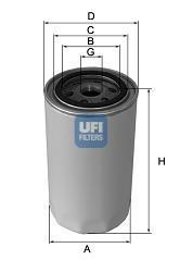 Масляний фільтр UFI 23.440.00 (фото 1)