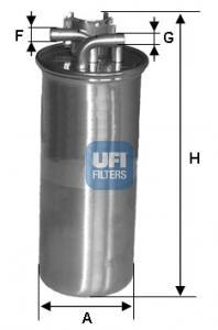 Топливный фильтр UFI 24.001.00 (фото 1)
