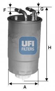 Топливный фильтр UFI 24.099.00 (фото 1)