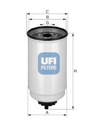 Топливный фильтр UFI 24.371.00 (фото 1)