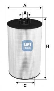 Масляний фільтр UFI 25.019.00 (фото 1)