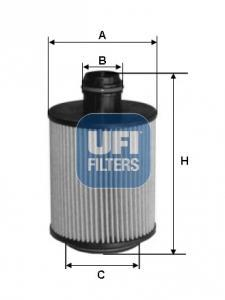 Масляний фільтр UFI 25.088.00 (фото 1)