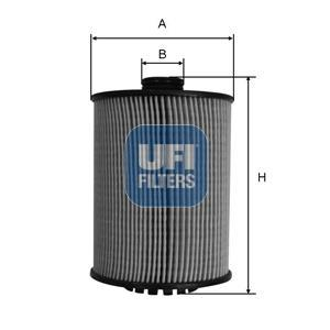 Масляный фильтр UFI 25.089.00 (фото 1)
