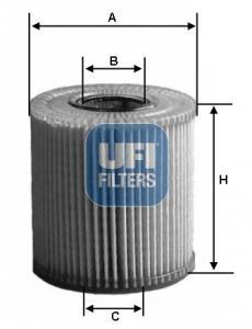 Масляний фільтр UFI 25.115.00