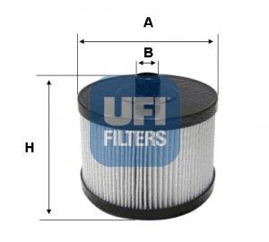 Топливный фильтр UFI 26.022.00 (фото 1)