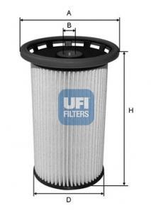 Топливный фильтр UFI 26.026.00 (фото 1)