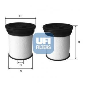 Топливный фильтр UFI 26.047.00