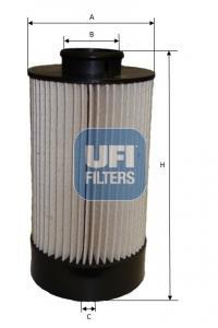 Топливный фильтр UFI 26.072.00