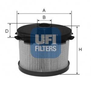 Паливний фільтр UFI 26.688.00 (фото 1)
