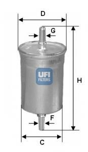 Топливный фильтр UFI 31.718.00 (фото 1)