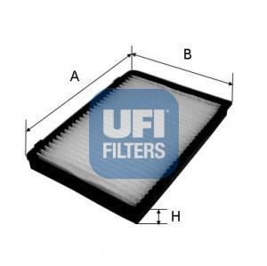 Фильтр, воздух во внутренном пространстве UFI 53.151.00 (фото 1)