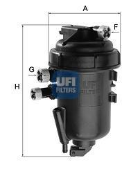 Топливный фильтр UFI 55.116.00