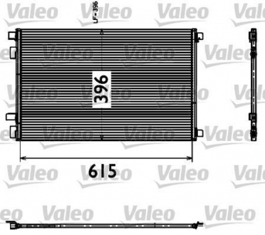 Радиатор кондиционера Valeo 817608 (фото 1)