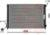 Радиатор охлаждения двигателя GOLF2 / JETTA / SCIR 1.5 / 1.6 Van Wezel 58002040 (фото 1)