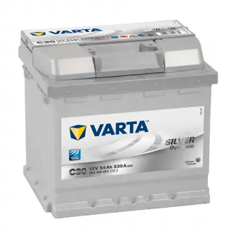 Акумулятор SILVER DYNAMIC 54Ah, EN 530, правий "+" 207x175x190 (ДхШхВ) VARTA 554400053
